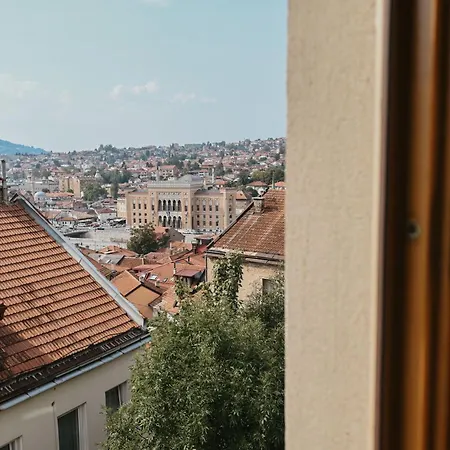 View Of The Vijecnica Sarajevo
