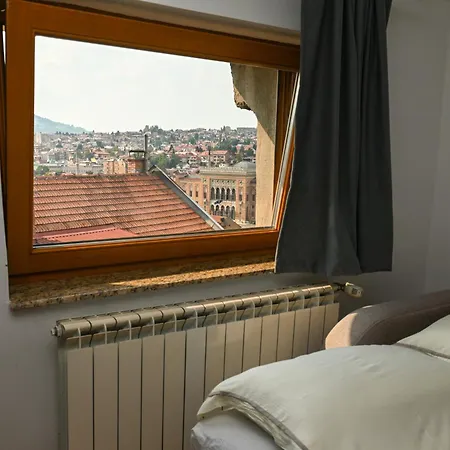 View Of The Vijecnica Sarajevo