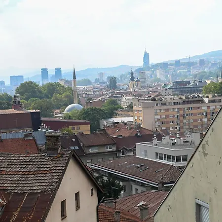 Apartment View Of The Vijecnica Sarajevo