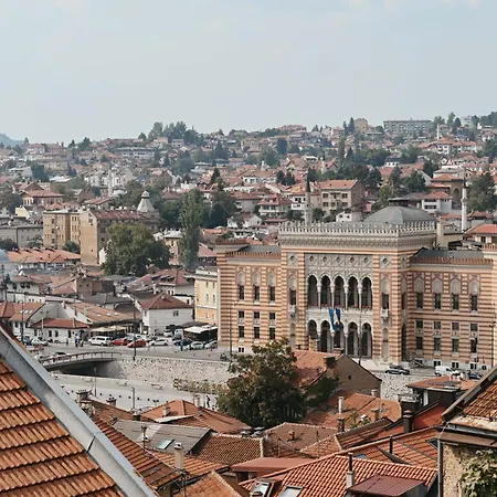 View Of The Vijecnica * Sarajevo